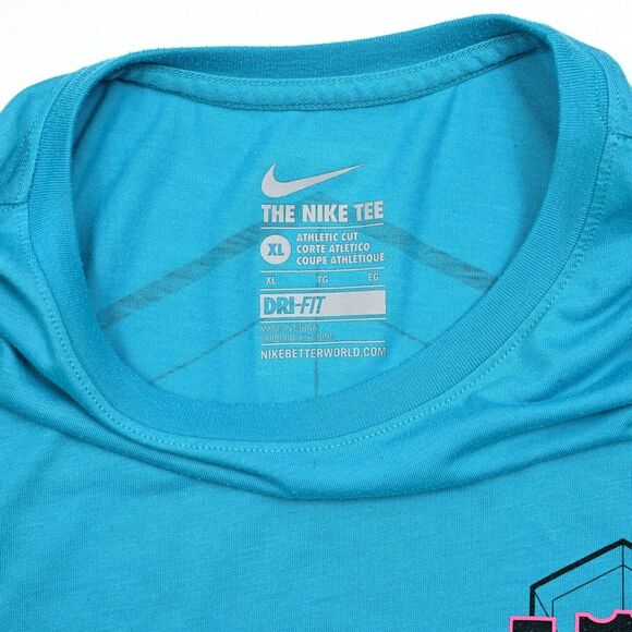 Nike Lebron James Retro South‎ Beach Championship Graphic T-Shirt Dri Fit XL - Picture 9 of 11